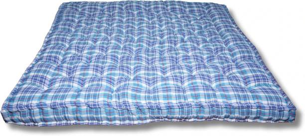 TEERAZ Premium Cotton Mattress 72x72 Inches (5 Inch Thick) Breathable & Durable 5 inch King Cotton Mattress
