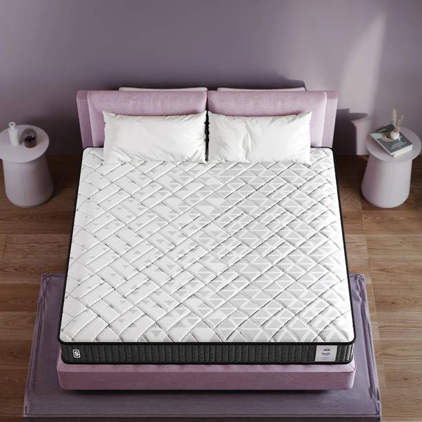 SPRINGWEL Dualis Dual Comfort Reversible Medium Soft Mattress With Bamboo Charcoal Fabric 5 inch Single High Density (HD) Foam Mattress