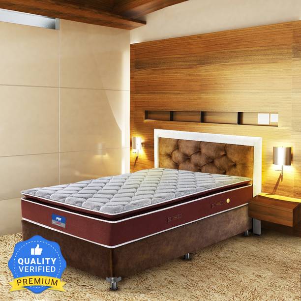 PEPS Restonic Opulence Pillow Top Light 10 inch Queen Bonnell Spring Mattress