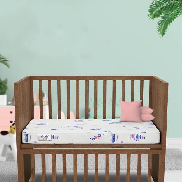Centuary Beddy Nest Crib Cot Natural Latex Baby Child 4 inch Single Coir Mattress