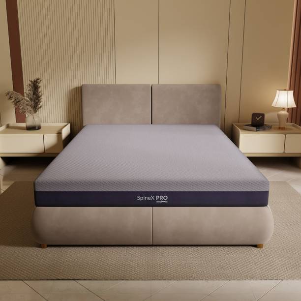 SleepyHug AirCell Ortho SpineX PRO Premium Orthopedic Memory Foam Mattress 5 inch Single High Resilience (HR) Foam Mattress