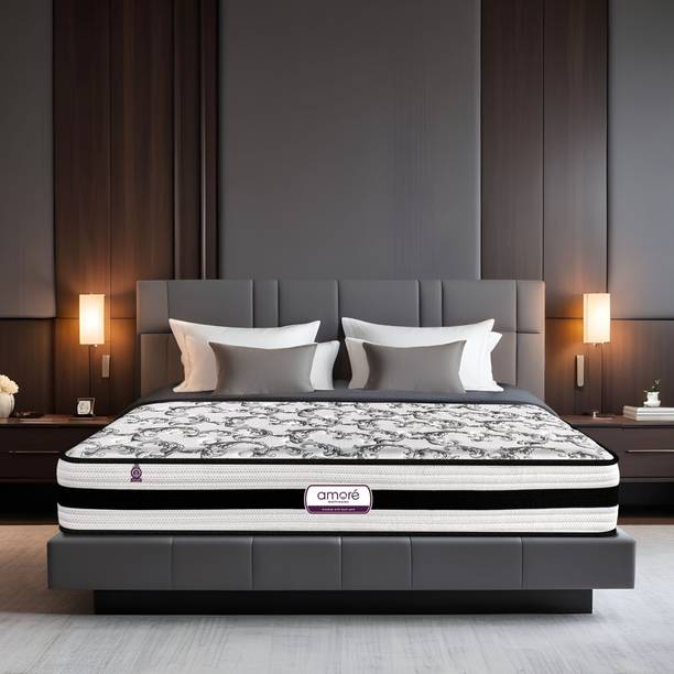 AMORE OrthoPlus 8 inch Single Pocket Spring Mattress