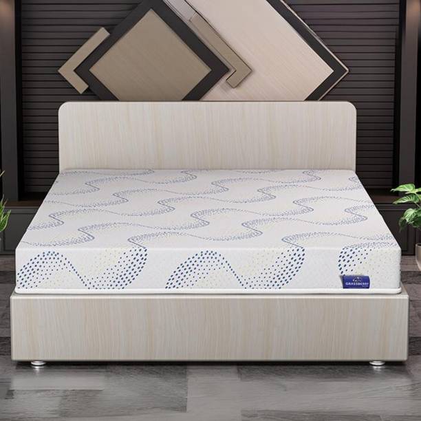Grassberry 3-Layred Hybrid Natural Latex 8 inch Single Latex Foam Mattress