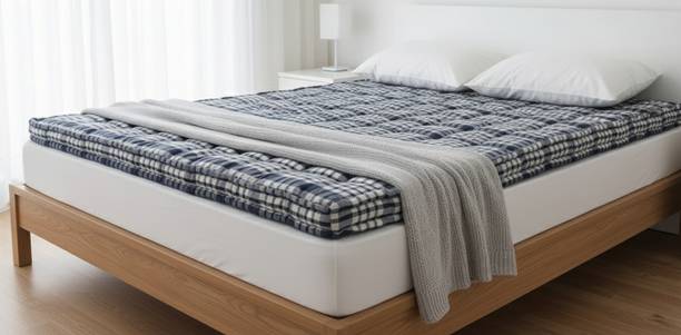 Shree shyam group Comfortable 5 inch Single Cotton Mattress