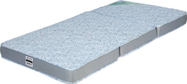 COLOFLY Soft Bounce Folding/Travel Mattress 4 inch Double High Resilience (HR) Foam Mattress