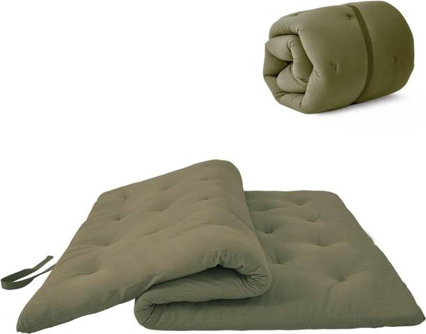 MAXYOYO Cotton Bed Mattress Orthopedic Single Bed Cotton Floor Gadda 5 inch Single Cotton Mattress