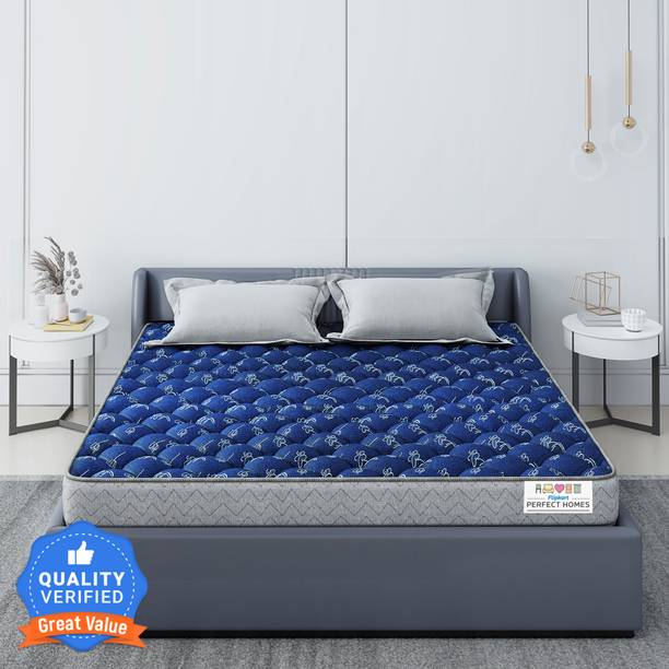 Flipkart Perfect Homes Iris Orthopedic 12 inch King Bonnell Spring Mattress