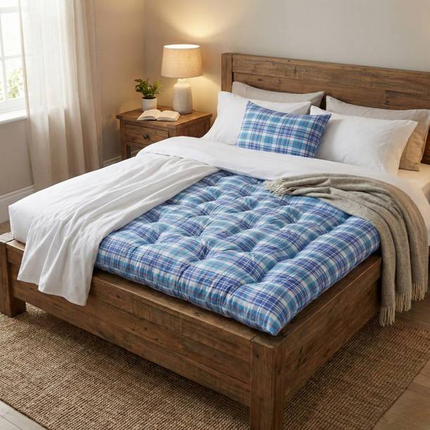 SOFTOOL Premium Cotton Mattress 60×72 Inch – Soft & Comfortable Sleep 5 inch Queen Cotton Mattress