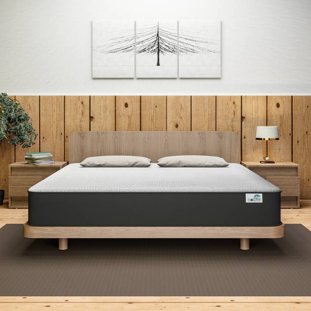 Dolfit Triple Foam Mattresses, Orthopaedic Spine Support, Single Bed Roll Mattress 5 Inch inch Single Latex Foam Mattress