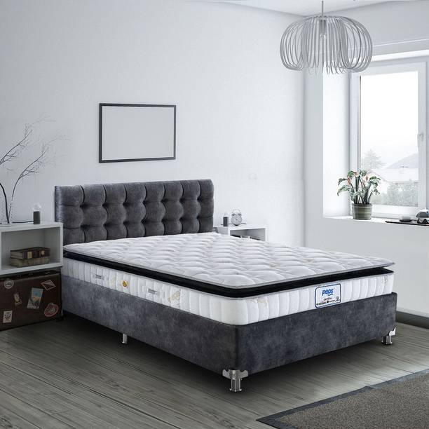 PEPS Crystal 8 inch Single Pocket Spring Mattress