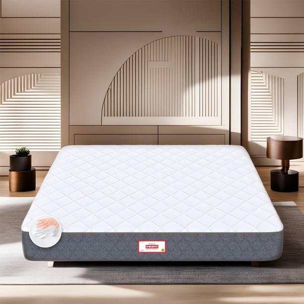 SLEEP SPA Twin Plus 5-Zone I-shape Tech. 4 inch Single Memory Foam Mattress