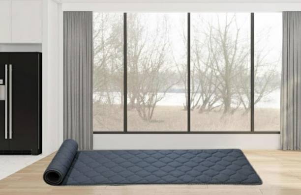 DozeIQ Folding Travel Pilates Yoga Exercise Camping Mattress 1.5 inch Single Memory Foam Mattress