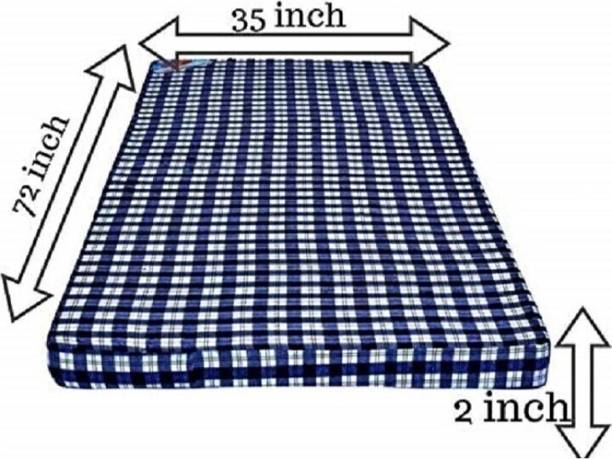 CottonClouds Soft Cotton Mattress_07 2 inch Single EPE Foam Mattress