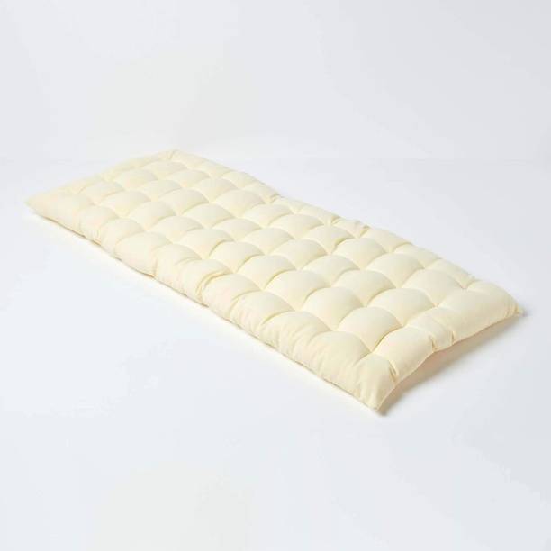 MAXYOYO Cotton Floor Bed Mattress Foldable Rollable Movabale Travel Mattress Medium Firm 5 inch Thick inch Single Cotton Mattress