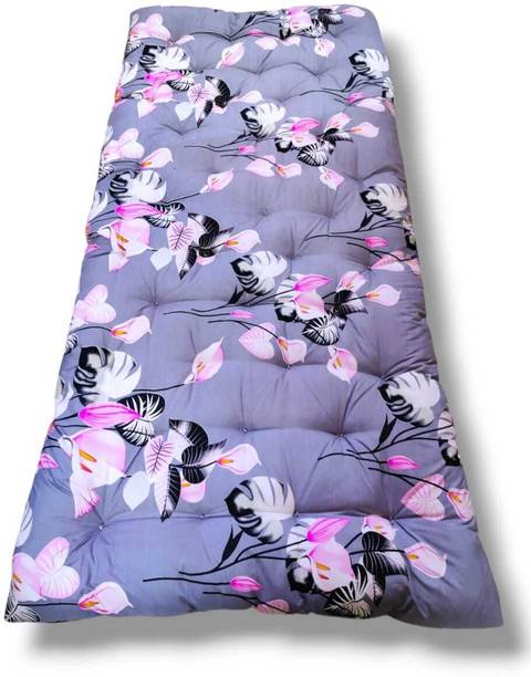 Deevine Craft Cotton Orthopedic Single Bed Mattress Foldable Movable Picnic Mattress 5 inch Double Cotton Mattress