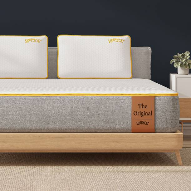 SleepyCat Original Ortho with AirGen Memory Foam 8 inch Single High Density (HD) Foam Mattress