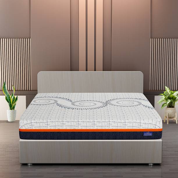 Grassberry memory foam orthopedic 5 inch Double High Resilience (HR) Foam Mattress