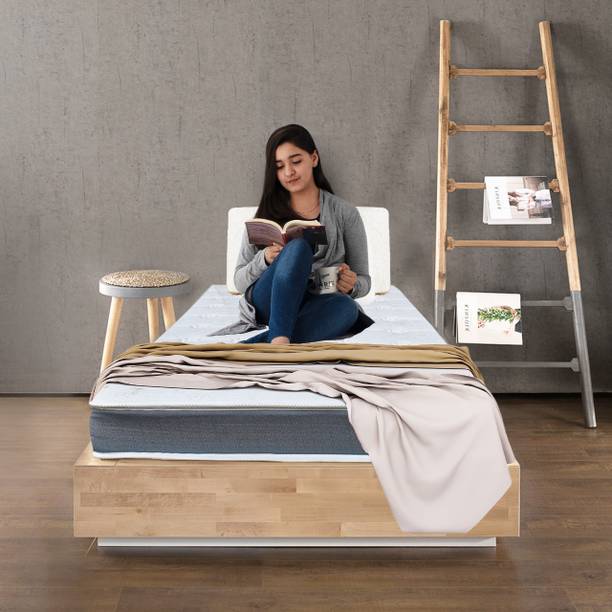 WhiteBerry Resiliya Ortho Mattress with Pressure Relieving 3Zone BackRest Technology,78X30X 6 inch Single Memory Foam Mattress