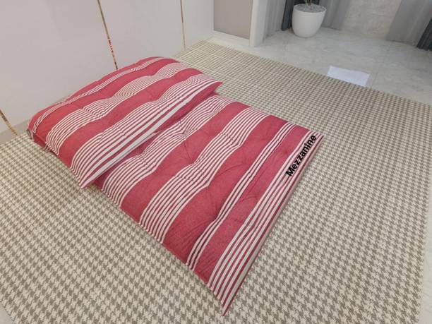 MezzaNine "BreatheEasy Cotton Comfort Mattress"" 4 inch Double Cotton Mattress