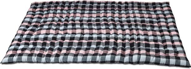 IMSmartMart Foldable Soft Cotton Filled Mattress 3 x 6 Ft 5 inch Single Cotton Mattress
