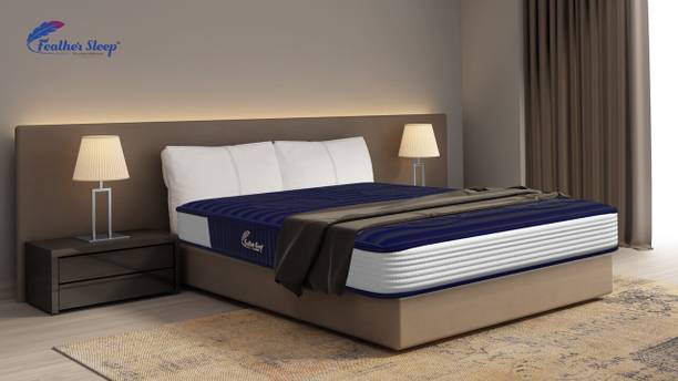 Feather Sleep Mattress with cool Gel Foam 5 inch Single High Resilience (HR) Foam Mattress