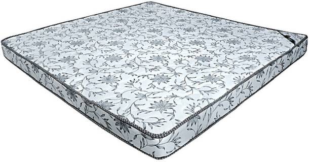 CozyCoir Twin Layered Coir Foam Mattress- Hard & Soft, Double Bed Size (75 x 48 x 4) 4 inch Double Coir Mattress
