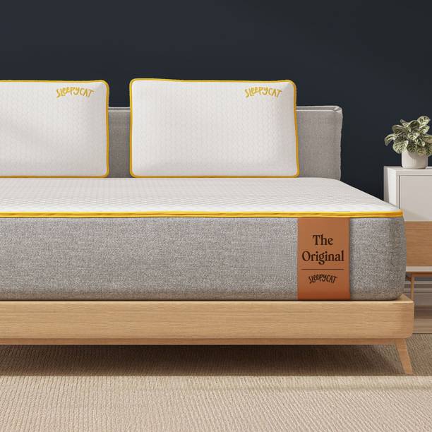 SleepyCat Original Ortho with AirGen Memory Foam 6 inch Single High Density (HD) Foam Mattress