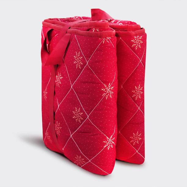 Rhythm Lite 1 Inch Foldable Foam Mattress, Travel/ Picnic, High Resilience (HR) Foam 1 inch Single High Resilience (HR) Foam Mattress