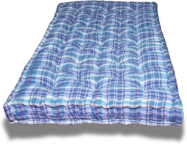 TEERAZ Premium Cotton Mattress 30x72 Inches (5 Inch Thick) Breathable & Durable 5 inch Single Cotton Mattress