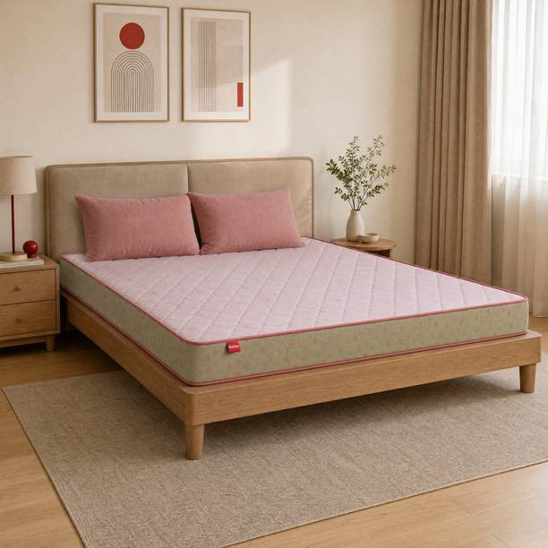 KURLON Ortho Natural Grid, Firm, Naturally Breathable, Smart Grid Coir, 10 Yr Warranty, 5 inch Single High Resilience (HR) Foam Mattress