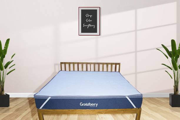 Grassberry Mattress Topper 2 inch Double Latex Foam Mattress