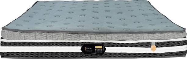 COIRFIT Ortho Carbon Charcoal Memory Foam with HerbFRESH TECHNOLOGY 6 inch Double Bonded Foam Mattress