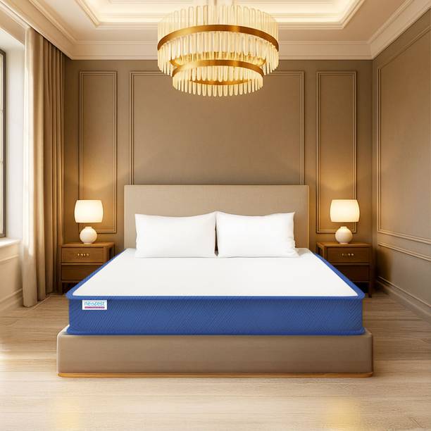 Neobest Orthopedic Spine Support Mattress|4 Layers Breathable Fabric Tape Edge Finish 6 inch Queen Memory Foam Mattress