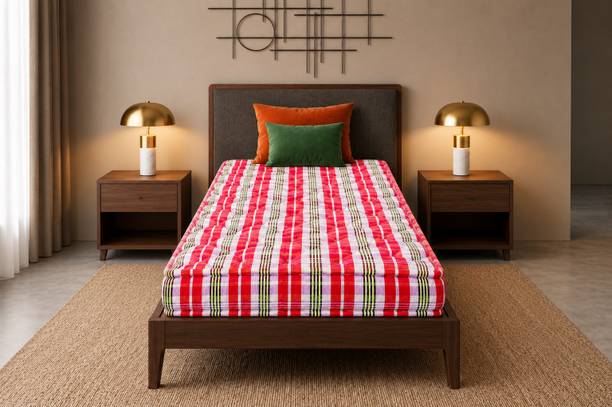 TIRAZ MATTRESS Single Size Cotton Gadda 30x72 | Foldable Bed & Floor Mattress 5 inch Single Cotton Mattress