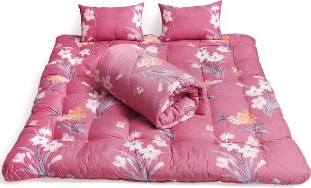 Next Go Foldable Cotton Bad Mattress for Sleeping 3 inch King Fiber Mattress