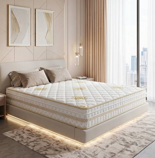 SLEEPSPA POSTURETECH Hotel Comfort Mattress with HerbFRESH® Technology 12 inch King Pocket Spring Mattress