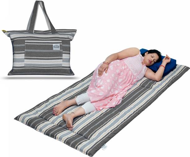 Next Go Mattress 1 Inch Foldable Rollable travel Slim 1 inch King Cotton Mattress