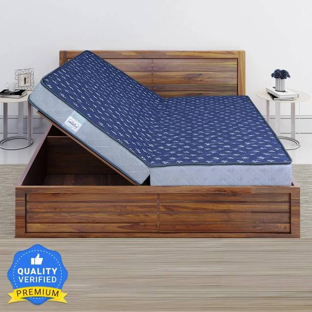SPRINGTEK Book Fold High Density Folding 5 inch Queen Bonded Foam Mattress