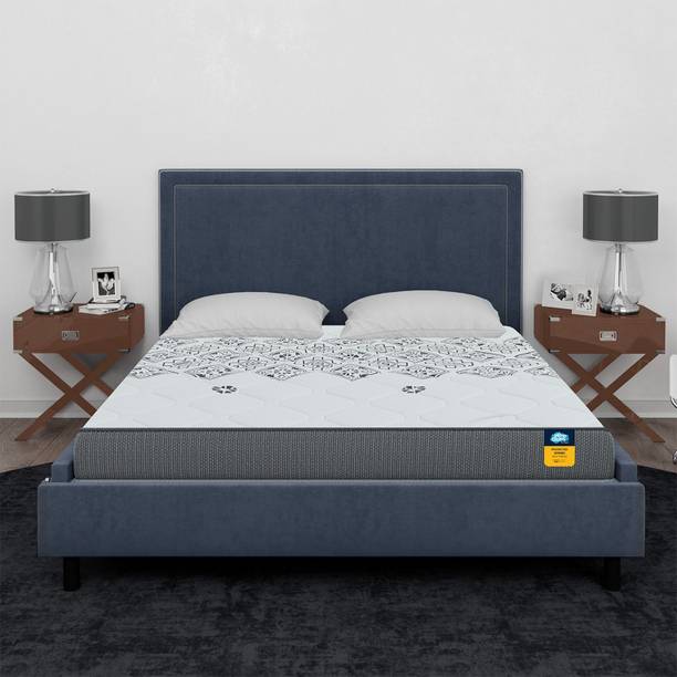 Centuary Mattresses Sleepables Ortho Pocketed Zero Partner Disturbance Plush Quilted 6 inch Single Pocket Spring Mattress