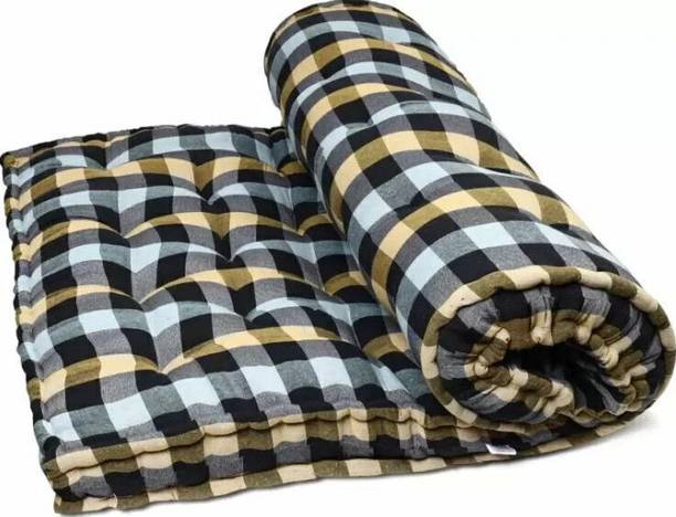 Comfort Shield Soft Cotton Multicolour 6X5ft Mattress / Gadda 5 inch Queen Cotton Mattress