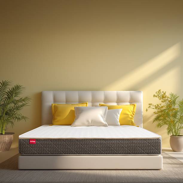 KURLON Spinel Ortho, Breathable Fabric, Spine Support 8 inch Single Bonded Foam Mattress