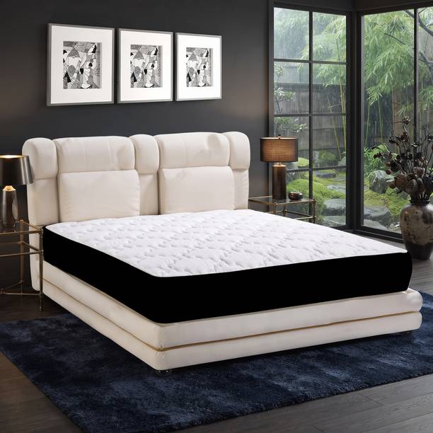 Bedfy E.P Plus Mattress 72x70x4 Inch| Comfortable Sleeping Surface 4 inch Double Natural Latex Mattress