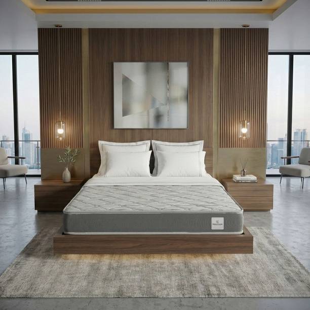 Oak&Loom Medium-Firm HD Foam Core Mattress with PU Comfort Layer 4 inch Single High Density (HD) Foam Mattress