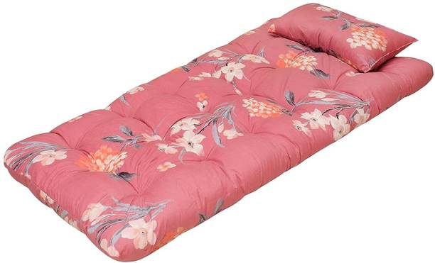 Next Go Foldable Lightweight Guest and Bachelor Tufted ruyi gadi 3 inch Single Cotton Mattress