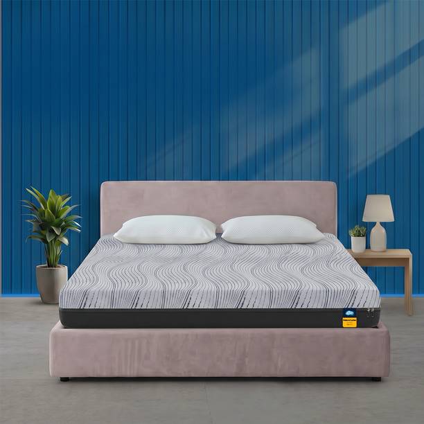 Centuary Mattresses Sleepables 100% Natural Latex, Breathable Medium Soft Orthopedic 6 inch King High Resilience (HR) Foam Mattress