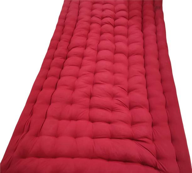 Deevine Craft Solid Color Mattress 3 inch Single Cotton Mattress