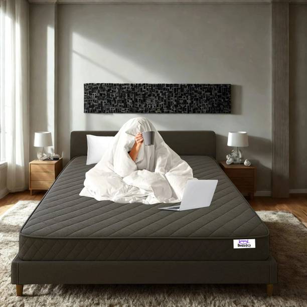 DozeIQ 5 Zoned Pocket Spring hybrid Orthopedic Mattress with Memory Foam 12 inch Double Pocket Spring Mattress