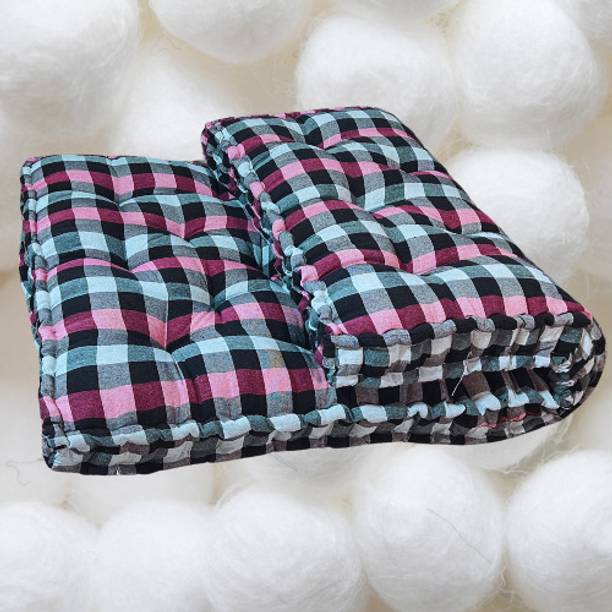COLOFLY Soft Multicolour / Gadda Single Bed Dark Blue 4 Inch Boxx inch Single Cotton Mattress