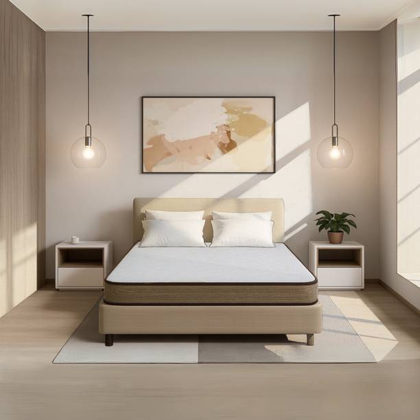 SleepSutraa Dual Sense Medium Firm & Soft Reversible 5 inch Queen High Resilience (HR) Foam Mattress