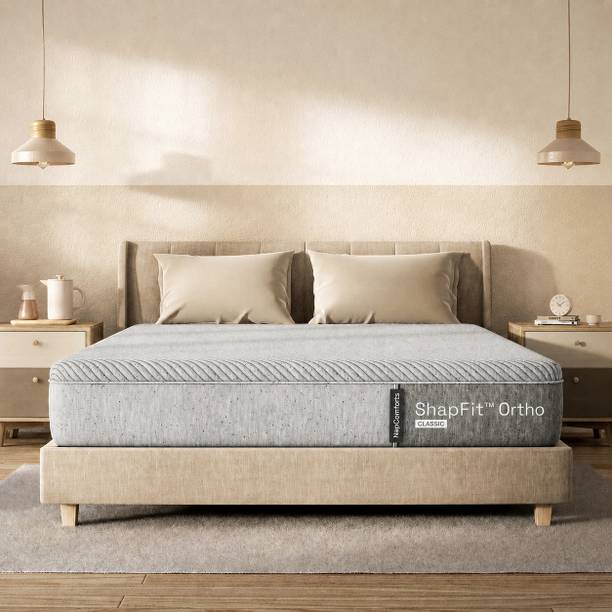 NapComforts ShapFit Orthopedic Classic Memory Foam 6 inch King High Resilience (HR) Foam Mattress